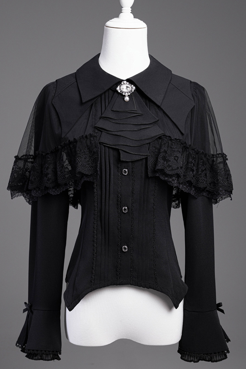 Lace Gothic Shirt + Skirt