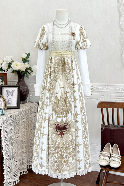 Lolita Dress + Shawl + Necklace