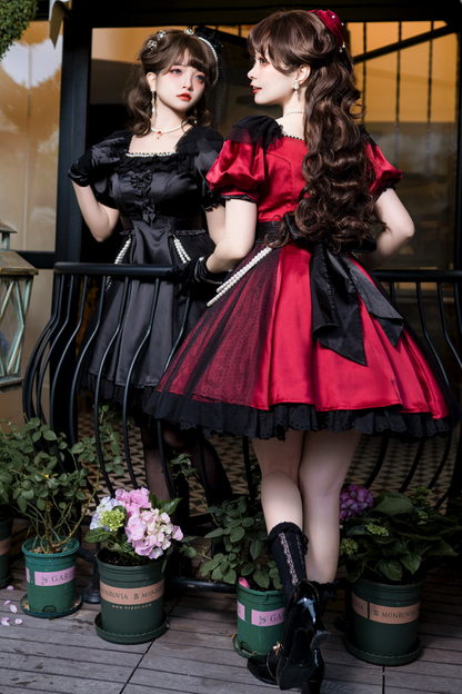 Mystery Girly Ribbon Dress + Accessories
