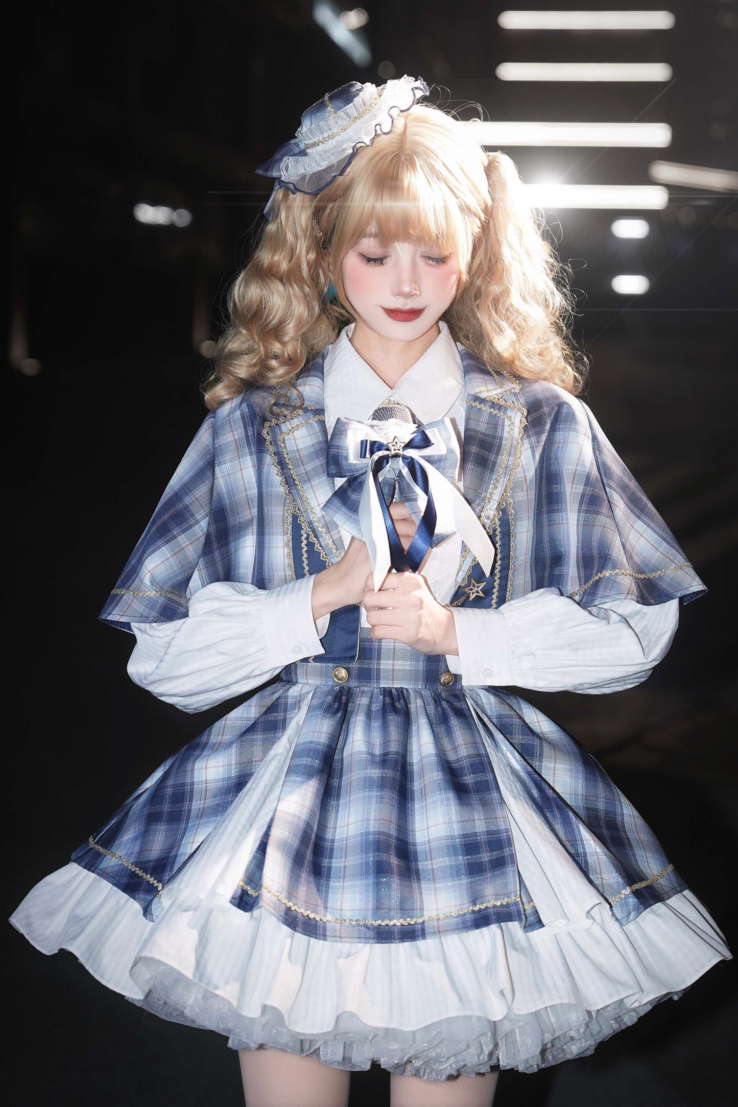 Starlight Idol Cosplay Cape + Shirt + Skirt + Leg Warmers