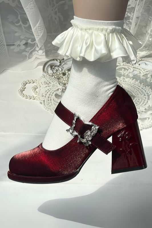 Floating Dreamland Platform Block Heel