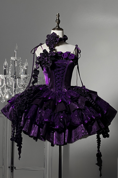 [pre-order] Dark Knight Mid-lolita Dress