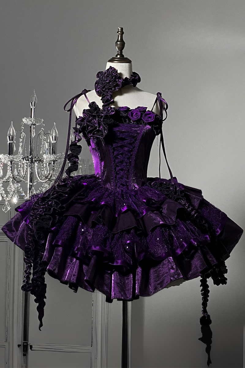 [pre-order] Dark Knight Mid-lolita Dress