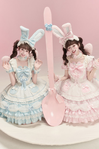 Sweet Lolita Cake Maid Dress
