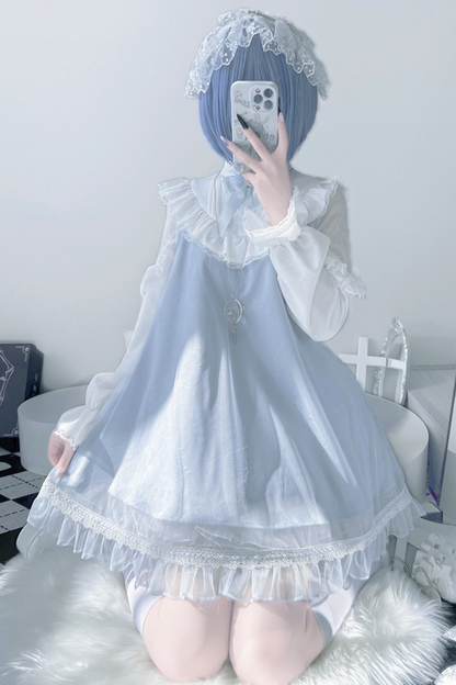 [angel Style] Ribbon Sweet Water Dress