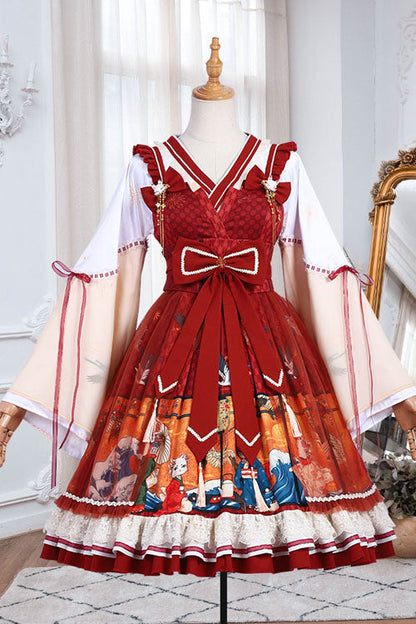Finely Styled Dress with a Classic Vintage Look