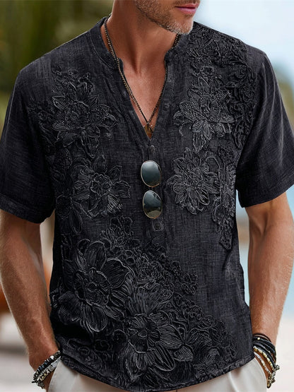Subtly Elegant Shirt with a Refined Vintage Look