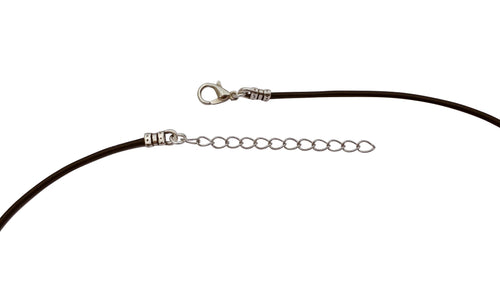 Blake From Rwby Anime Antique Silver Cameo Pendant on 18" Black Leather Cord Necklace