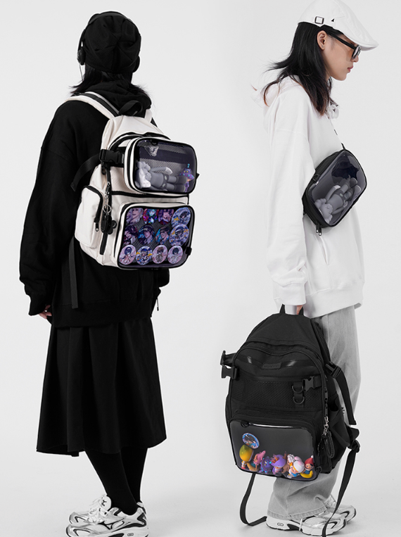 Clear Bag Backpack Style Ita Bag