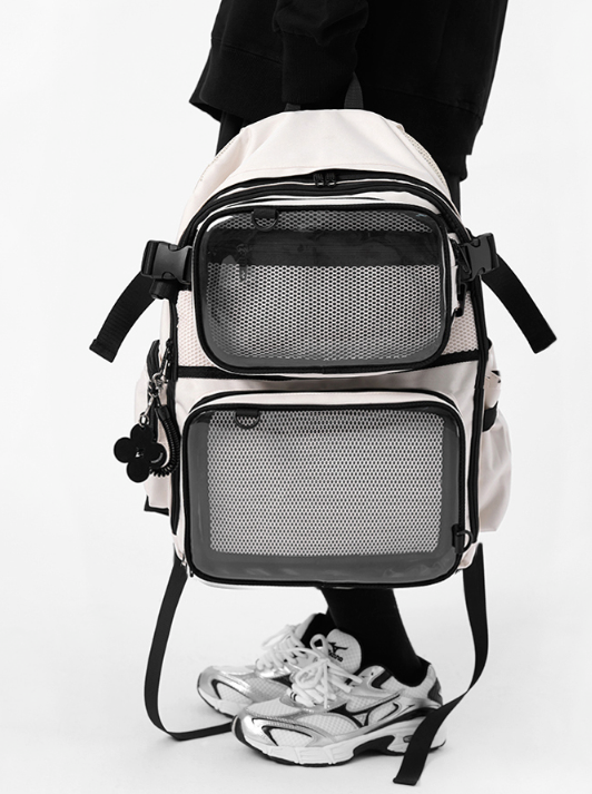Clear Bag Backpack Style Ita Bag