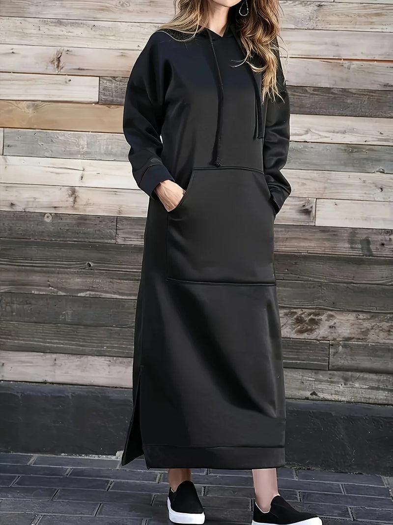 Hooded Dress Black