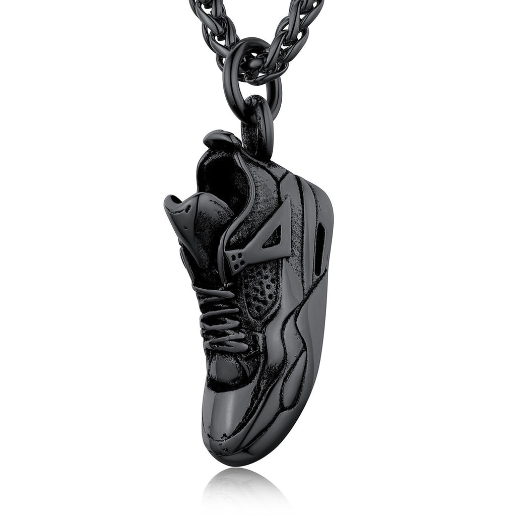 Sport Shoe Sneaker Necklace Pendant for