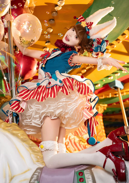 [pre-order] Circus Piero Bunny Dress Set Complete