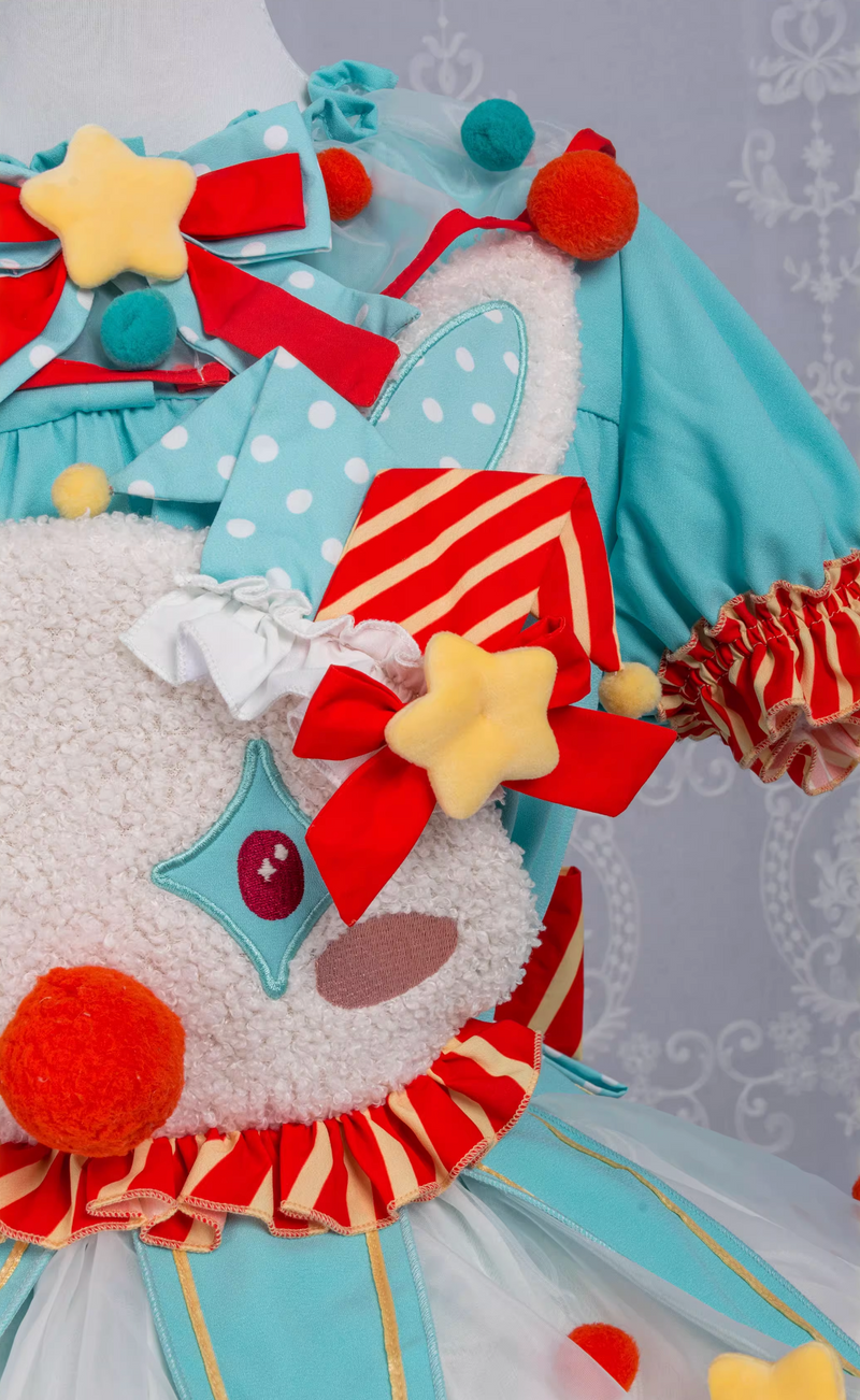 [pre-order] Circus Piero Bunny Dress Set Complete