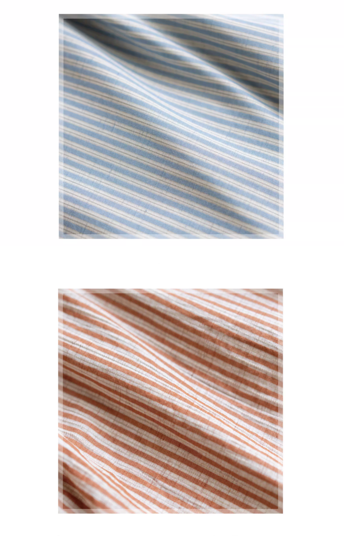 [pre-order] Retro French Classic Cotton & Linen Striped Dress