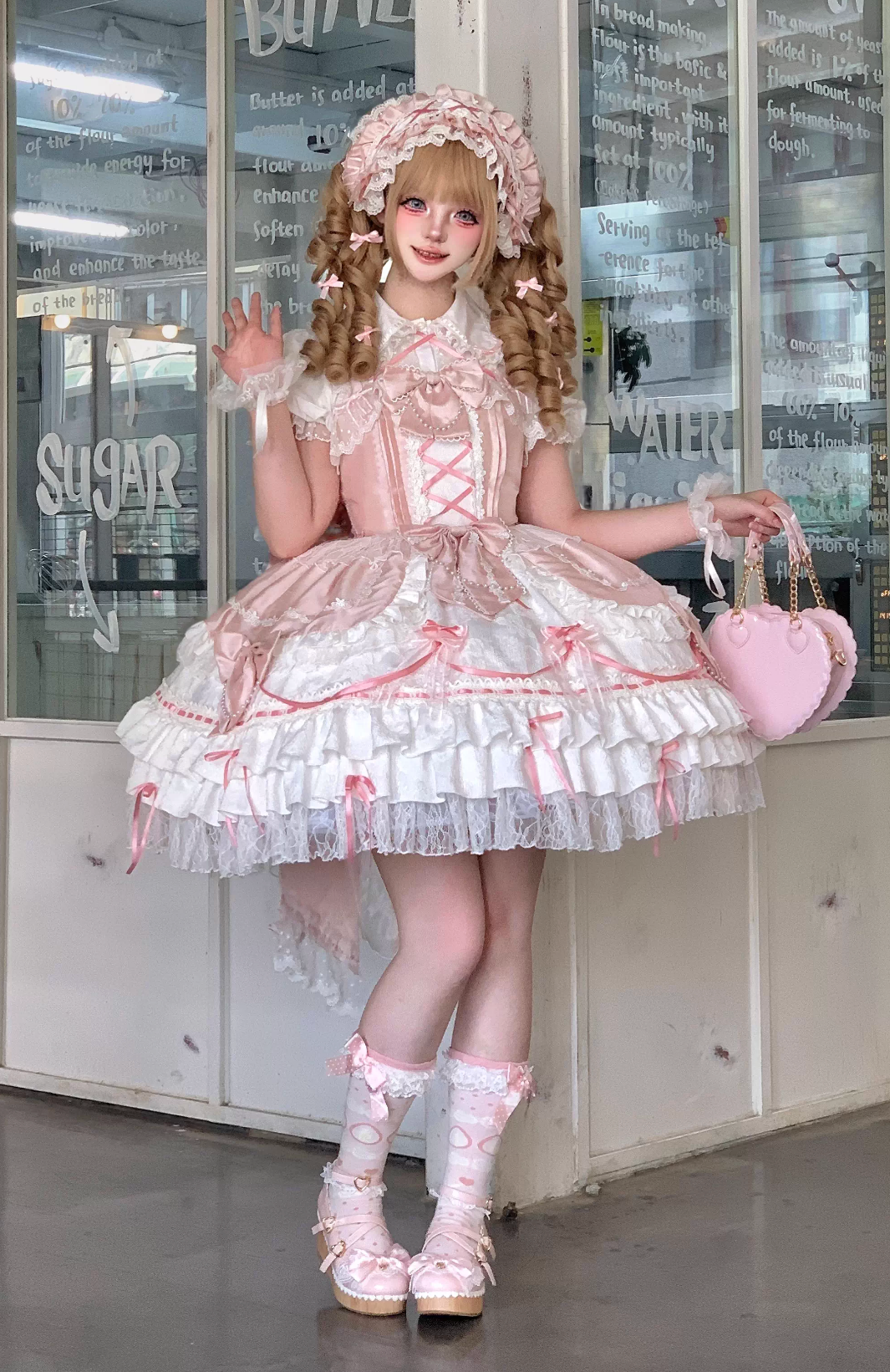 [pre-order] Magical Girl Tiered Dress + Full Set + Headdress