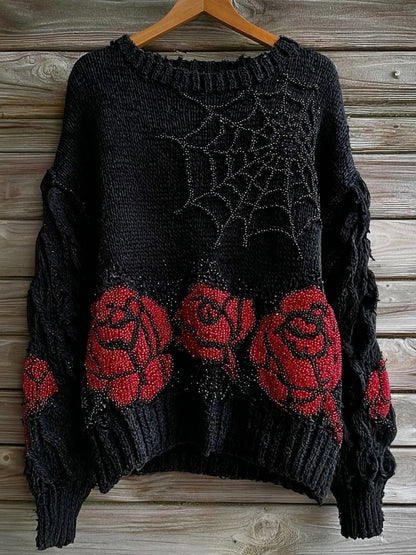 Classic Vintage Sweater with a Flattering Fit