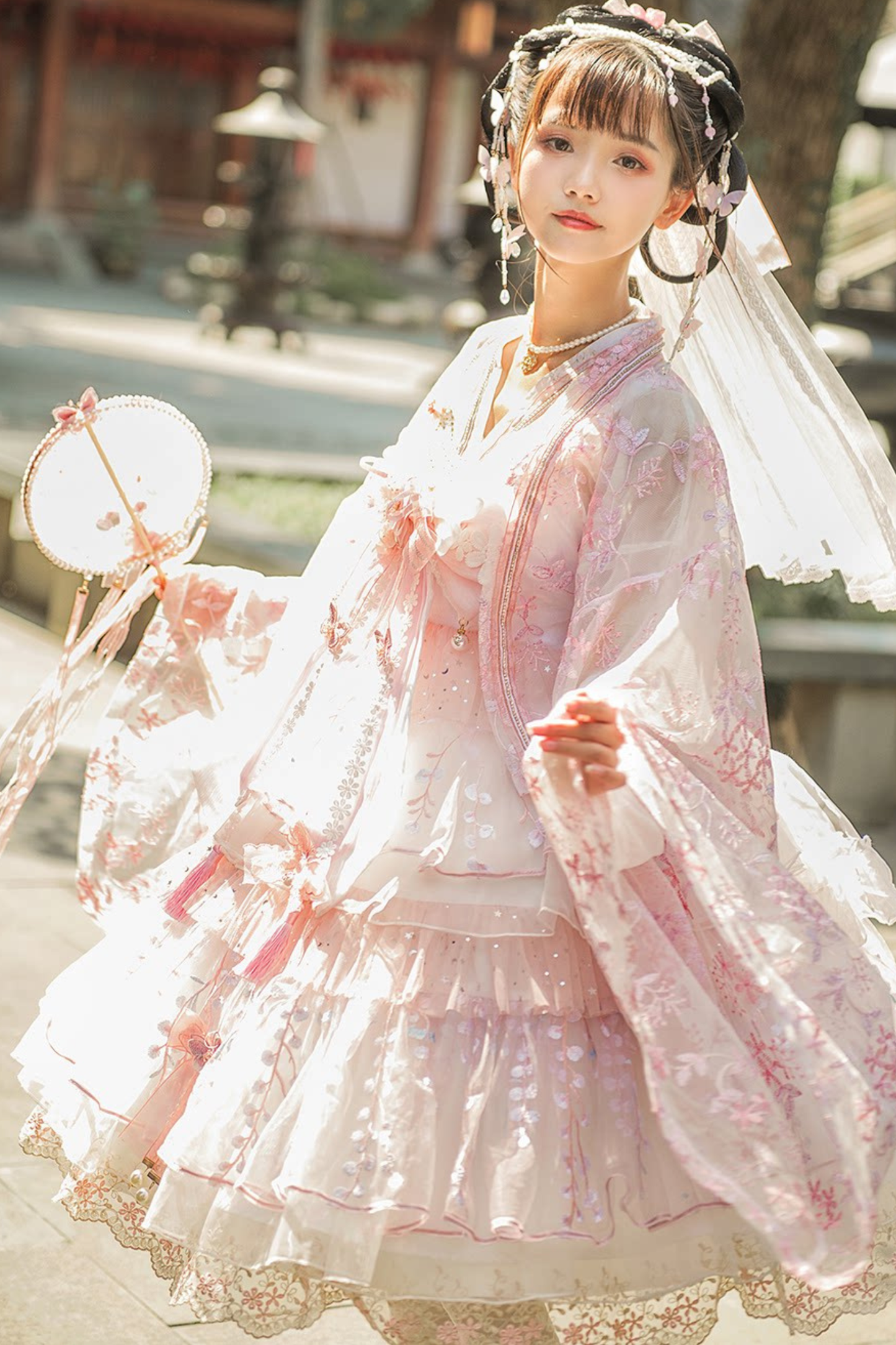Sakura Sweet Chinese-style Lolita Dress