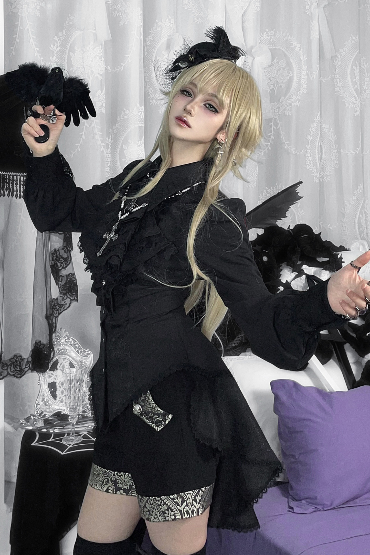Dark Prince Lolita Jacket + Shirt + Pants + Vest