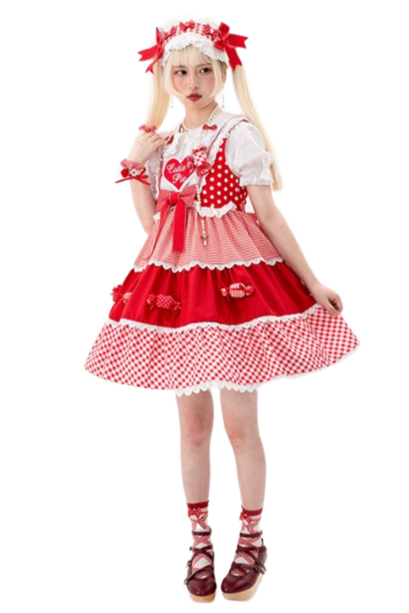 Poppin Girly Jumperskirt Lolita