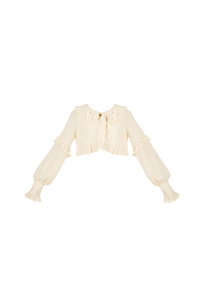 [pre-order] Forest Flower Dress + Suspender Skirt + Blouse + Cardigan + Scarf