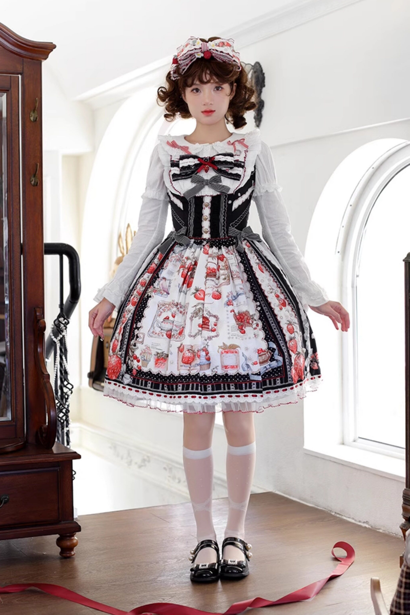 Strawberry Manor Lolita Suspender Dress