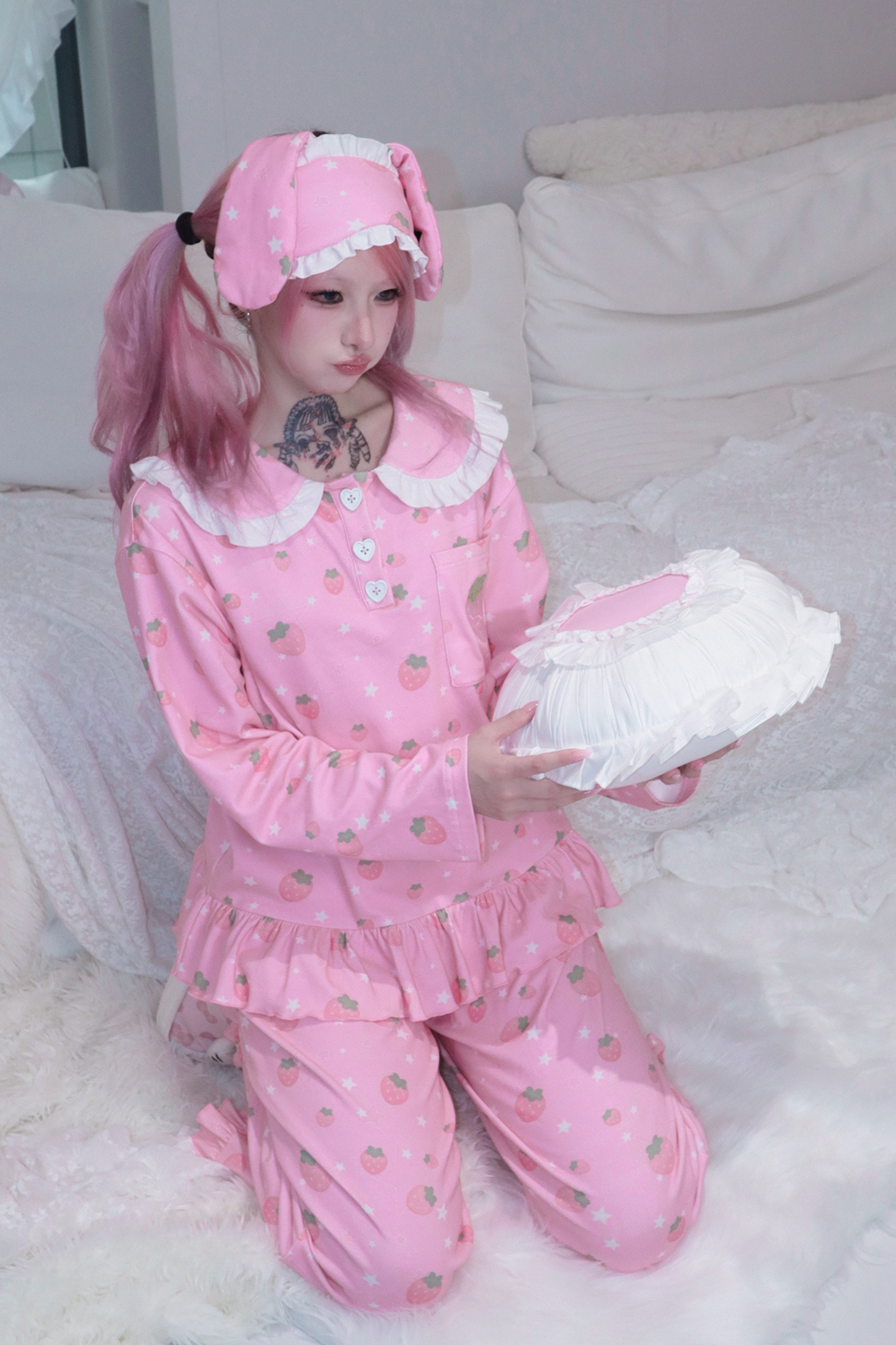 Strawberry Star Pajamas