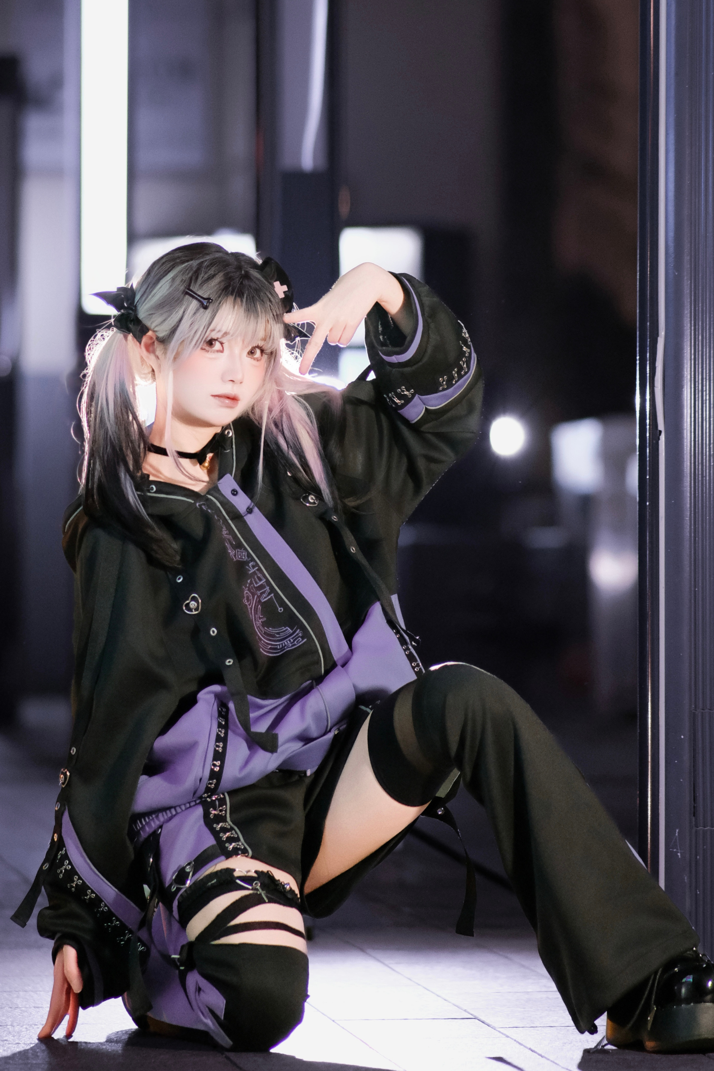 [angel Style] Cyber Technology Jacket + Shorts + Leg Covers