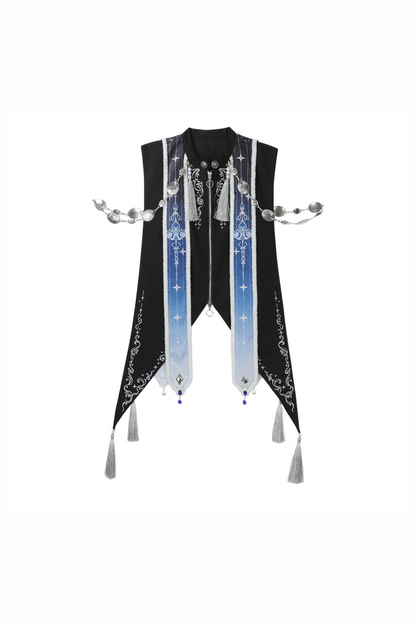 Court Style Dark New Chinese-style Mermaid Set