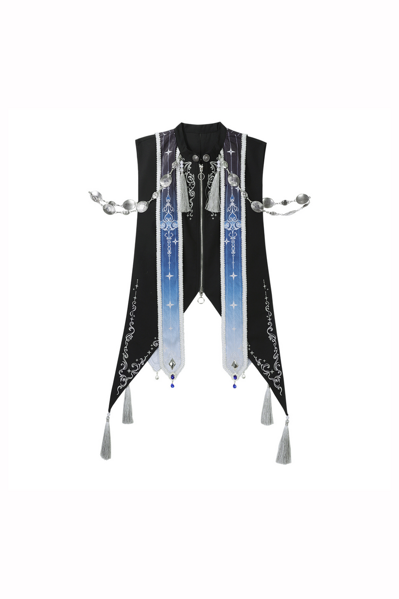 Court Style Dark New Chinese-style Mermaid Set