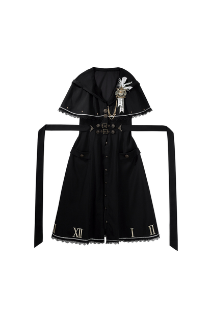 Dragon Aria Lolita Cape Coat + Top + Skirt