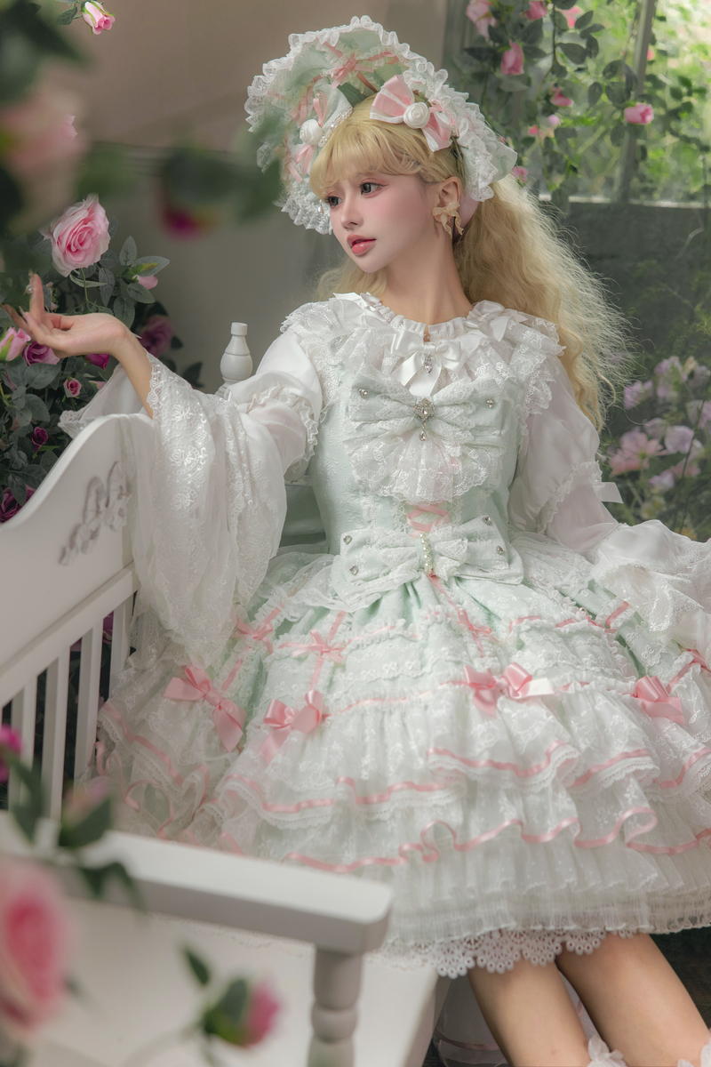 Lace Sweet Lolita Dress Set