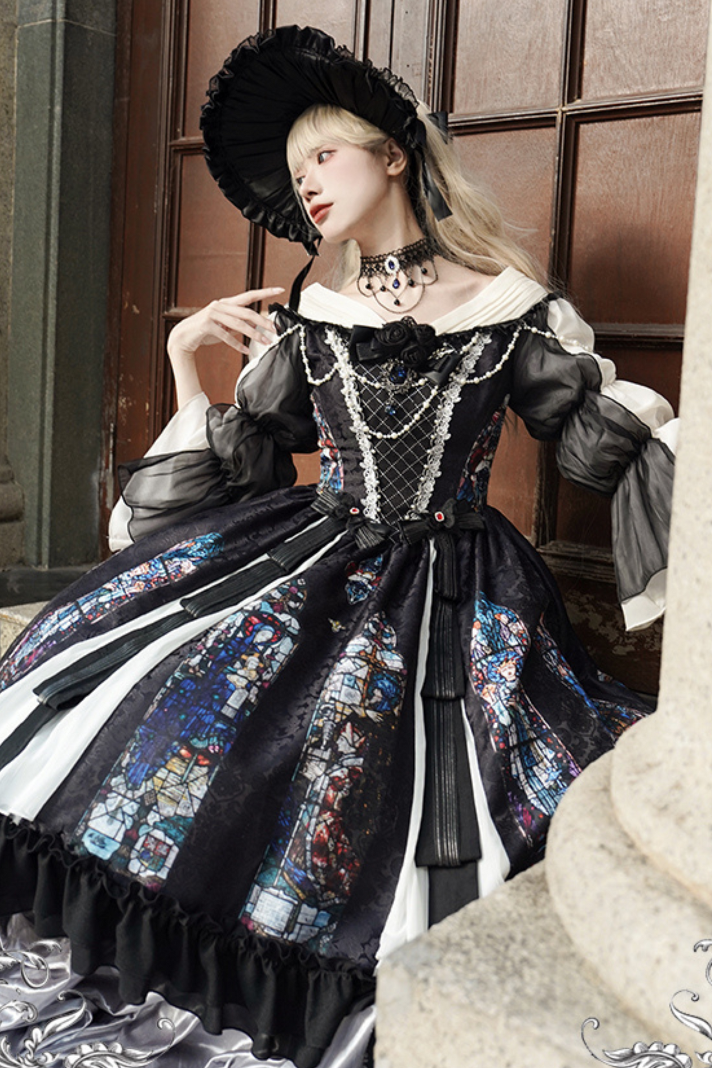 Classical Dark Gothic Lolita Dress