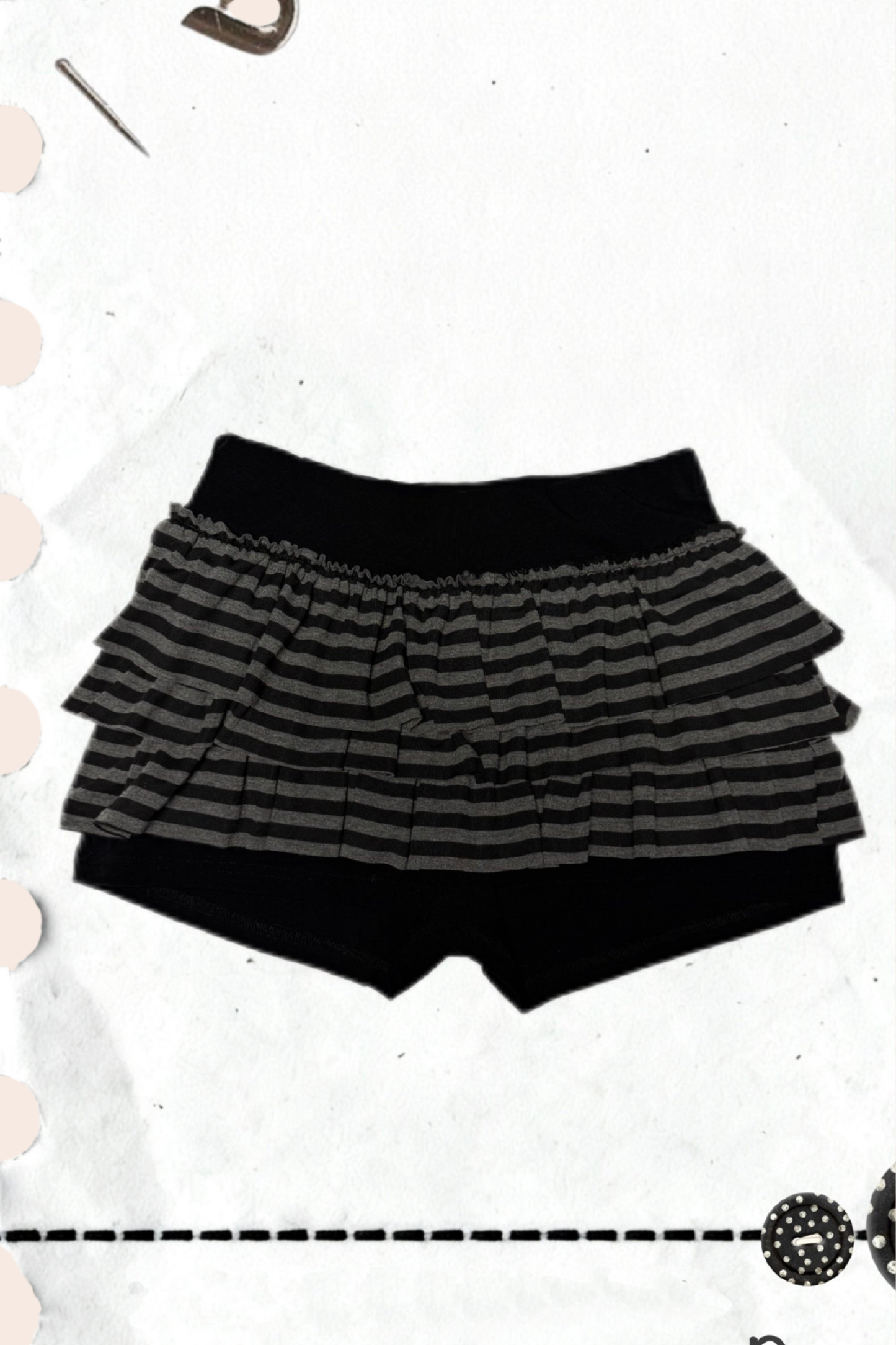 Cross Halter Neck Top + Pants Skirt + Pendant