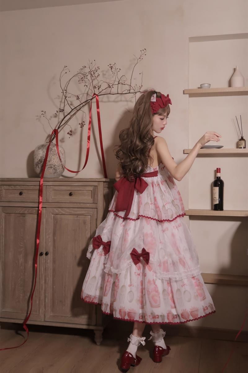 Strawberry Box Lolita Camisole Dress