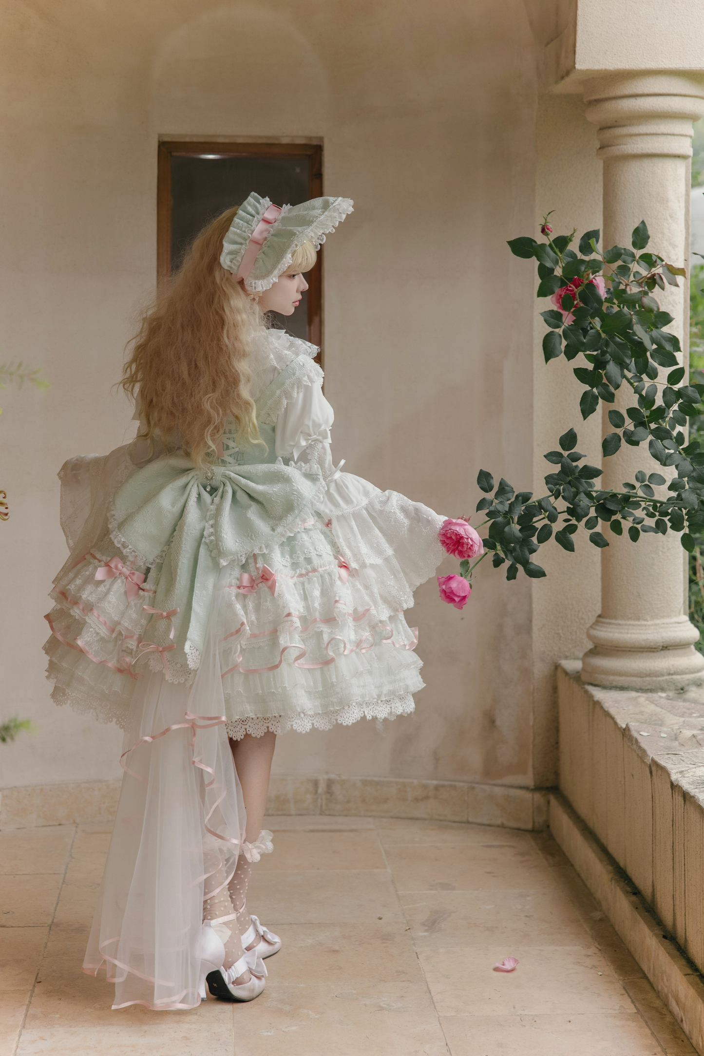 Lace Sweet Lolita Dress Set