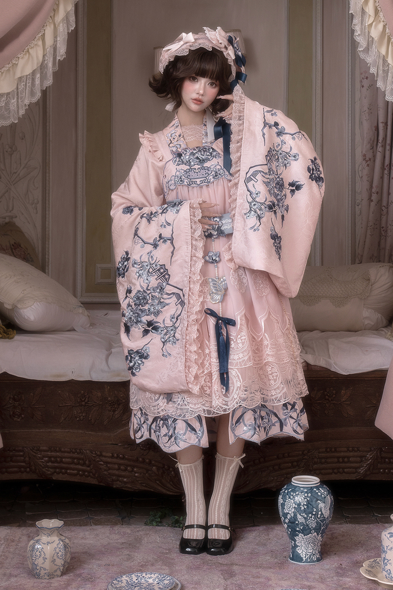 Sweet Chinese-style Cape Jacket