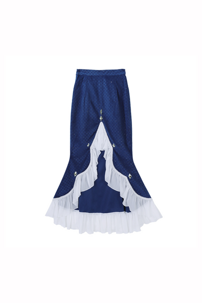 Court Style Dark New Chinese-style Mermaid Set
