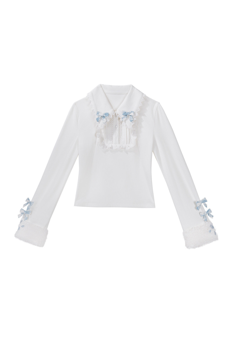 Snow Island Lolita Dress + Top + Shawl