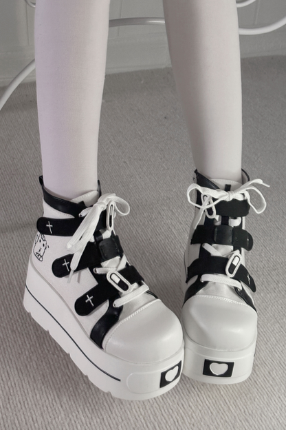 [pre-order] Subculture Round Toe Canvas Shoes