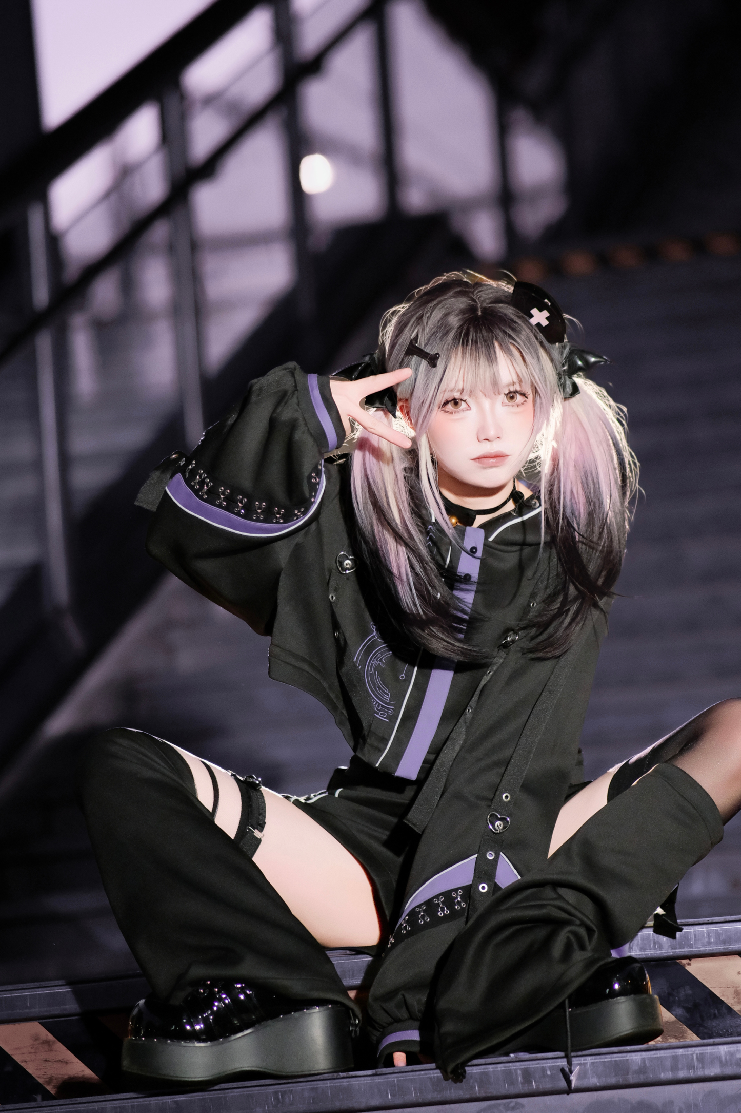[angel Style] Cyber Technology Jacket + Shorts + Leg Covers