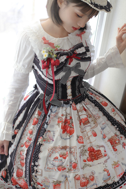 Strawberry Manor Lolita Suspender Dress