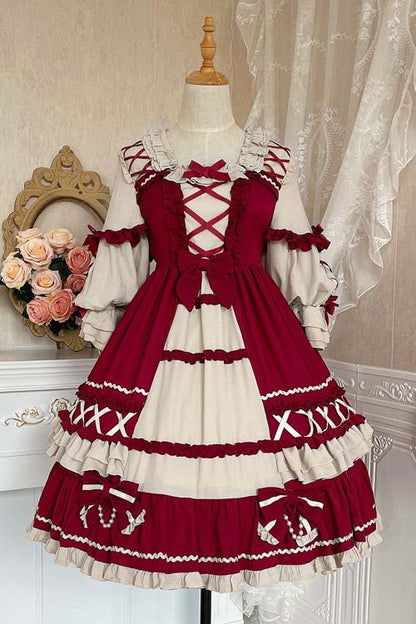 Classic Vintage Dress with a Flattering Fit