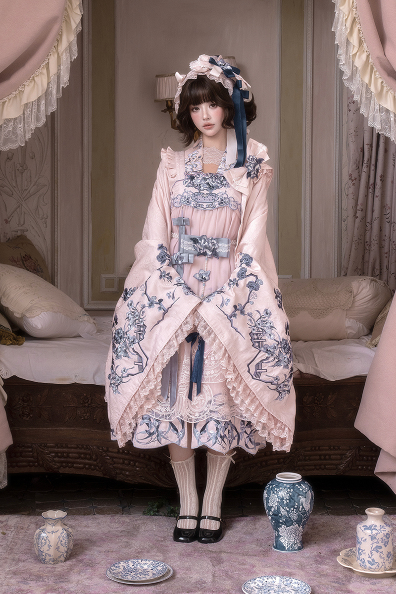 Sweet Chinese-style Cape Jacket