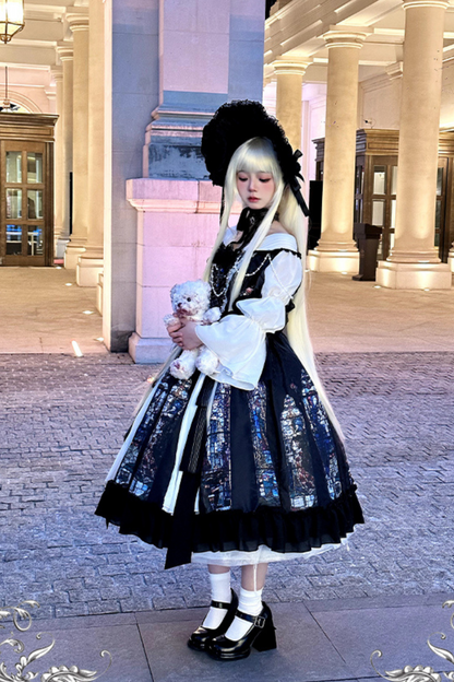 Classical Dark Gothic Lolita Dress