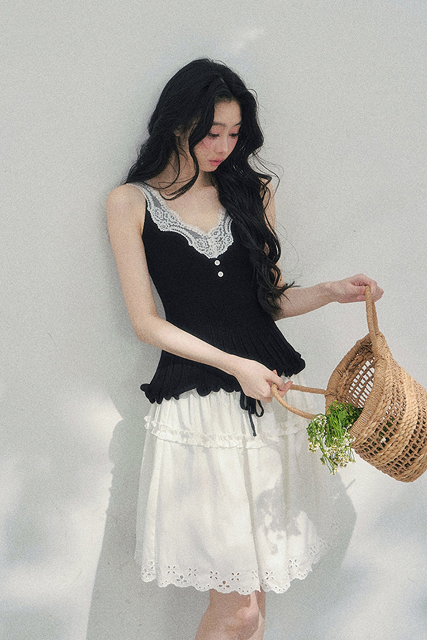 French Lace Jacket + Camisole