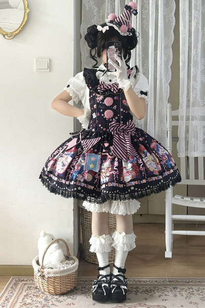 Circus Suspender Lolita Dress + Skirt