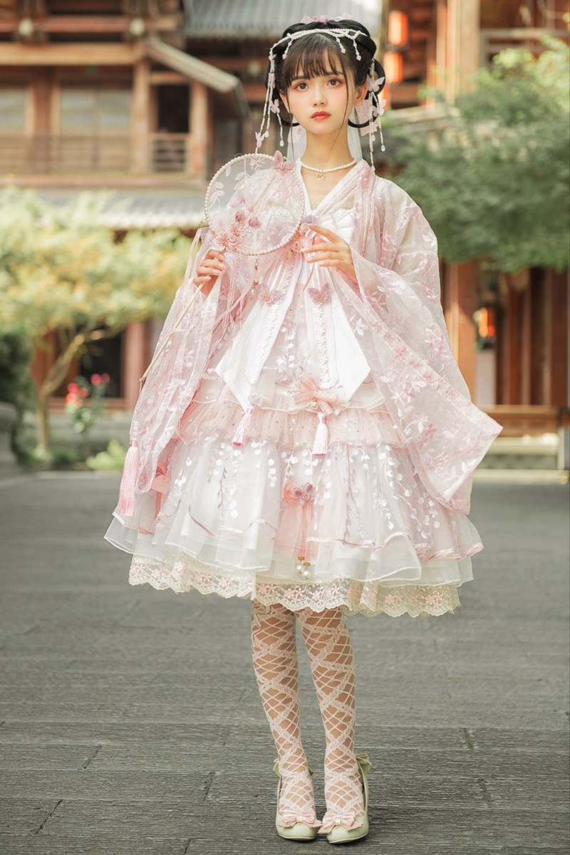 Sakura Sweet Chinese-style Lolita Dress