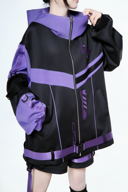 Cyber Subculture Jersey Jacket + Shorts + Leg Covers
