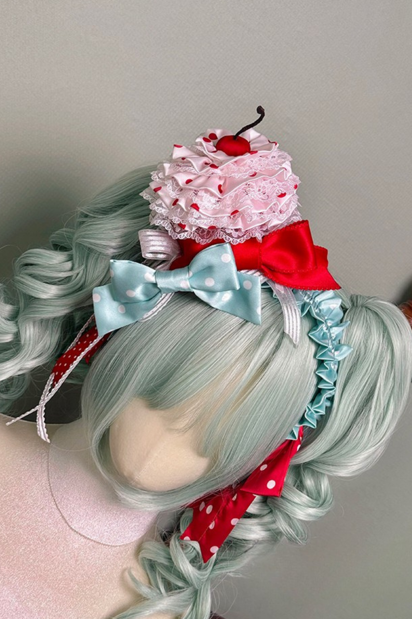 [pre-order Deadline: September 27] Twin Tiered Lolita Series Hair Accessories + Ribbon